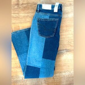 American Eagle colorblock Jeans